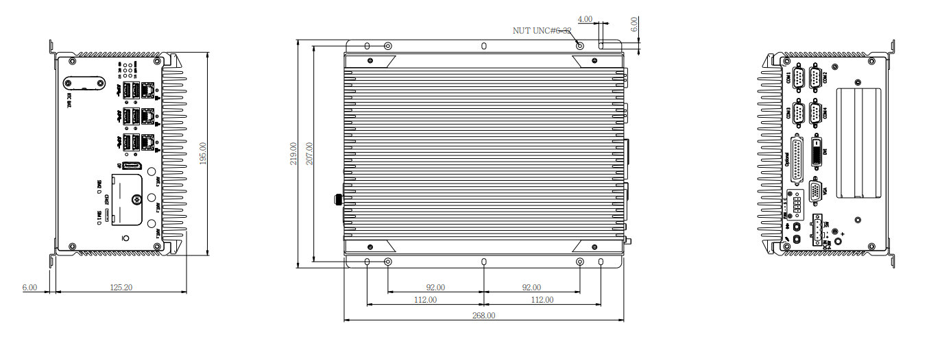 Box-PC FPC-8212 R1.0 dim Box-PC FPC-8212 R1.0 dim