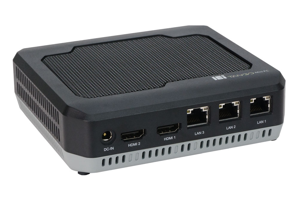Box PC TANGO-3010-JWC-R10 Seite links Box PC TANGO-3010-JWC-R10 Seite links