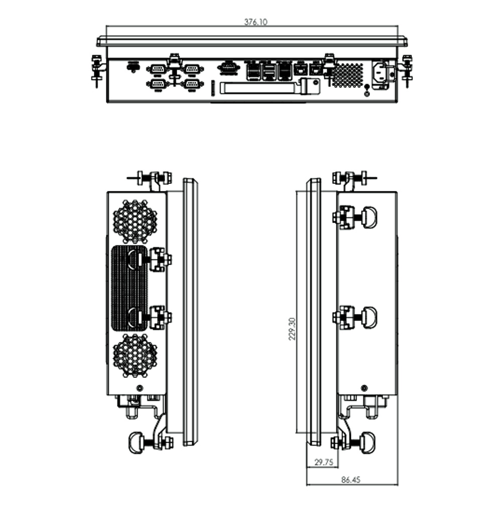 PPC2-CW15-ADL-P/8G-R10 Panel PC In-Out PPC2-CW15-ADL-P/8G-R10 Panel PC In-Out
